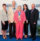 "The Store That Roars" Award - Store 2212 Store Manager Rhonda Mauldin and her two associates. Pictured left to right: Food Lion President Meg Ham, Store 2212 associates, Store 2212 Store Manager Rhonda Mauldin, Food Lion Senior Vice President of Retail Operations Greg Finchum (Photo: Business Wire)