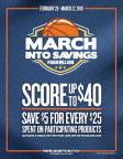 Customers Can Earn up to $40 during Food Lion's "March Into Savings" Promotion through March 27; Shoppers Can Receive $5 Digital MVP Rewards for Every $25 They Spend on Participating Products (Photo: Business Wire)