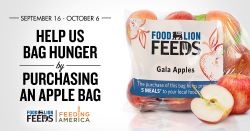 Food Lion Feeds to Help Provide 1 Million Meals to Families in Need Through Specially-Marked Bagged Apples