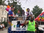 Food Lion associates at the Washington D.C. Pride Parade last year