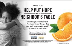 Customers Can Help Food Lion Feeds Provide More than 1 Million Meals to Families in Need