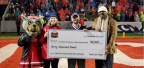 Sack to Give Back check presentation at North Carolina State University (Photo: Business Wire)