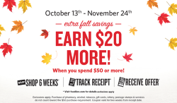 Food Lion Customers Can Earn an Extra $20 in Savings this Fall